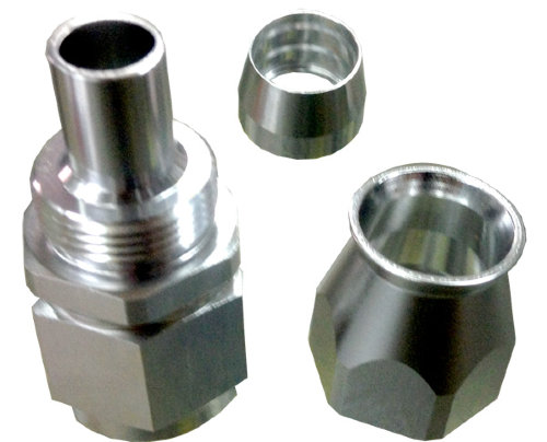 Фитинги Full Silver 0° Фитинг Full Silver AN6 0°
