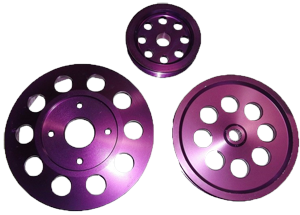 Комплект шкивов "RB20/25DET" Комплект алюминиевых шкивов "RB25/26DETT"